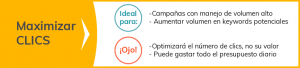 maximizar clics